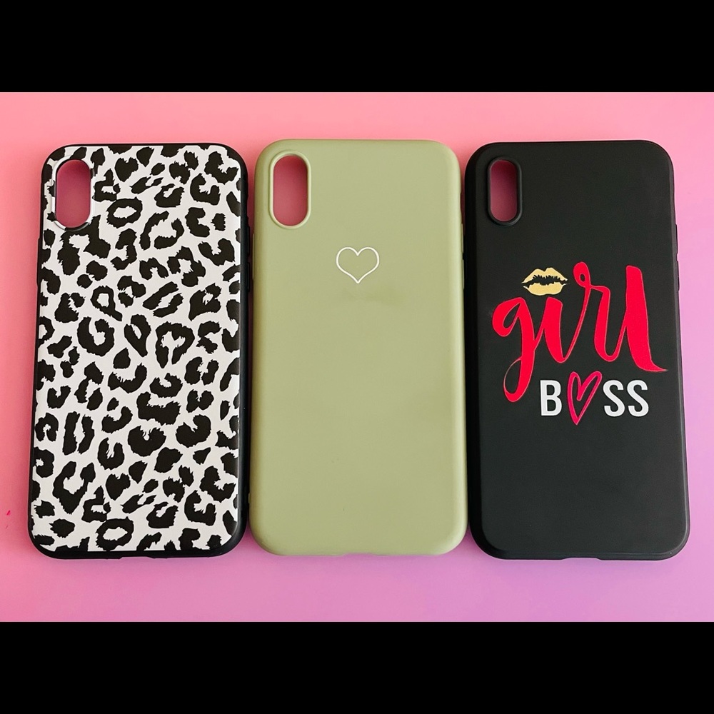 Lot 3 IPhone XS Case